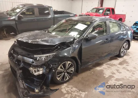 2018 Honda Civic Ex-T из США, поврежденный, VIN JHMFC1F31JX008088